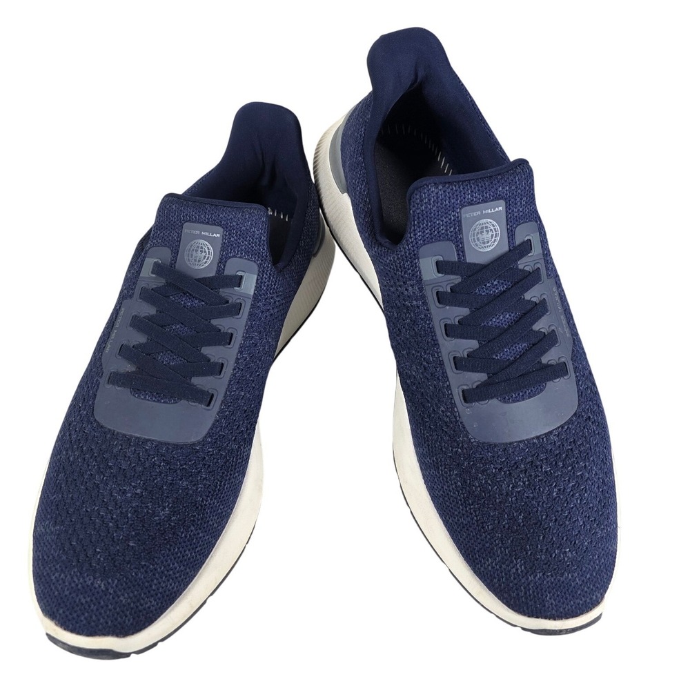 Peter Millar Hyperlight Apollo Navy Blue Knit Sne… - image 2